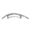 Flying Crane Britannia Pewter French-Style Hair Barrette
