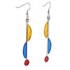 Primary Color Modern Earrings Handmade in USA