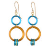 Sky Dance Art Pop Earrings Handmade in the USA