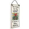 Pet Paw Prints Plaque Made in the USA