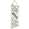 Be who you were created to be, and you will set the world on fire Plaque