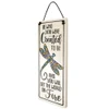 Be Who You Were Created to Be Spooner Ceramic Plaque