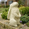 Classic English Hare Concrete Garden Statue