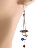 Kinetic Sculpture Inspired Earrings: Abstract Homage