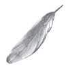 Sterling Silver Feather Brooch