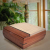 Natural American Hardwood Cufflink Box