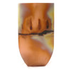American Pottery Mantel Vase with Copper Patina
