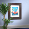 Pink Spoonbills Art Print Heart Shape