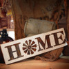 Reclaimed Barnwood Sign: Windmill Home