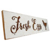 Reclaimed Barnwood Sign: Fresh Eggs