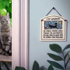 Ceramic Quote Plaque - Cat Wisdom