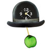 Surrealist Derby and Apple Clock