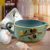 Handmade Pottery Garlic Grater