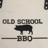 Old School BBQ Heavy Duty Canvas Apron