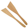 American Hardwood Utensils: Set of 2 Angled Spatulas