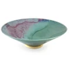 Orchid Green Pottery Collection: Wide Serving Bowl