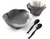 Hilborn Pottery Contemporary Twist Soup and Salad Bowls