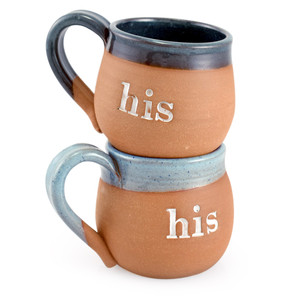 His + His Pottery Mug Set Mudworks