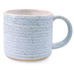 Pale Periwinkle 16-oz Pottery Mug