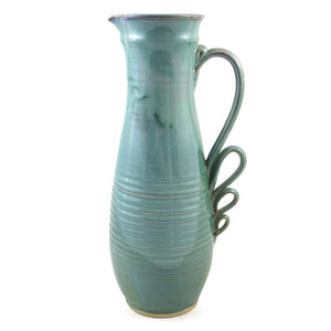 Orchid Green Pottery Collection: Tall Serving Jug