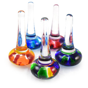 Hand-Blown Glass Ring Holder