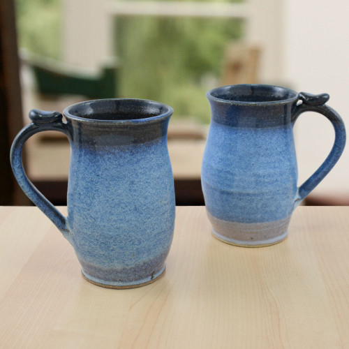 Tall Mug — Ocean Fire Pottery