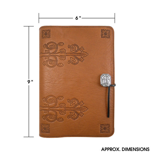 Embossed Leather Journal: da Vinci Renaissance by Oberon