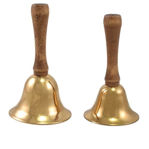 Brass Tea Bells, Set of 2