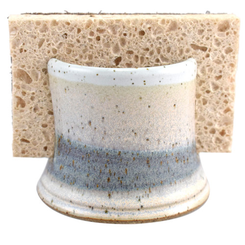 Ceramic Sponge holder Speckled beige Tan Finish Pottery pottery House –  Wildflower Ceramics