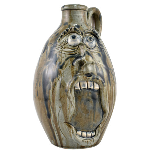 Southern Folk Pottery Face Jug Tommy