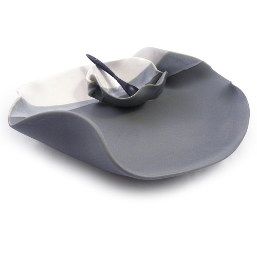 Hilborn Pottery Contemporary Twist Chip Dip Dish - Thumbnail 3