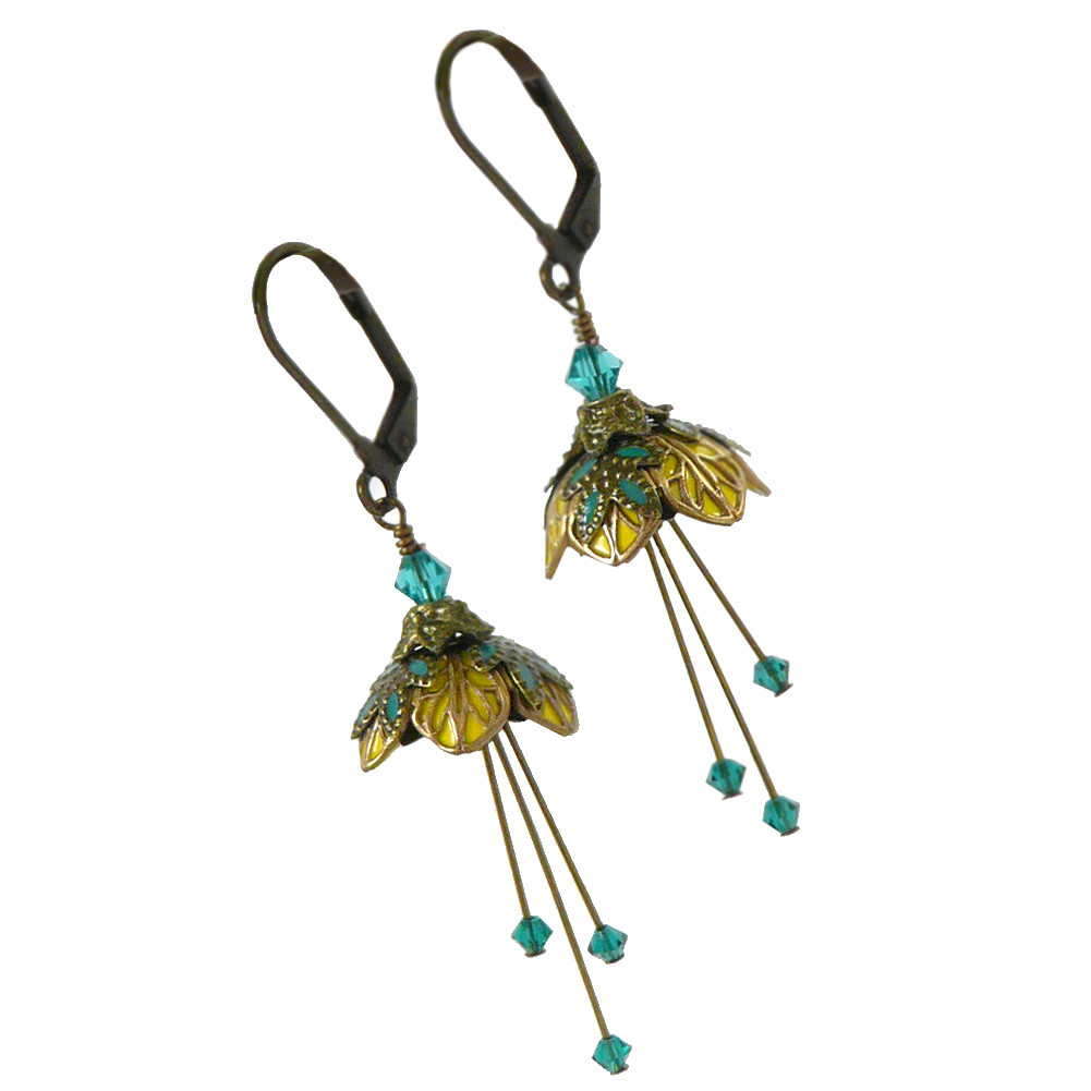 Fairy Flower Earrings : Titania