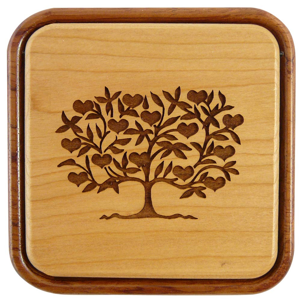 Flip-Top Keepsake Box : 'Love Grows'