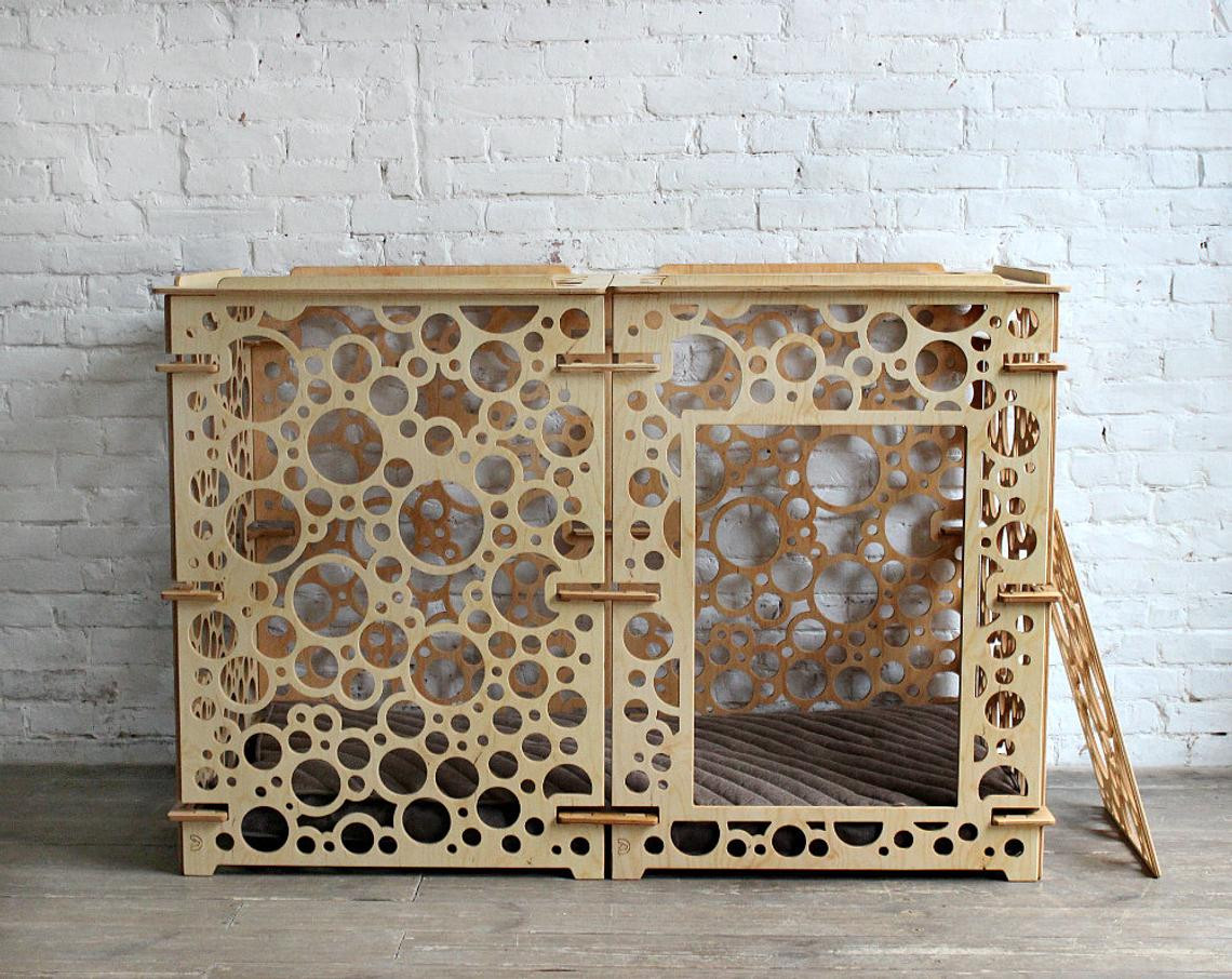 Designer Dog Crate ʕ •ᴥ•ʔ Dog Crates ᶘ ͡°ᴥ͡°ᶅ