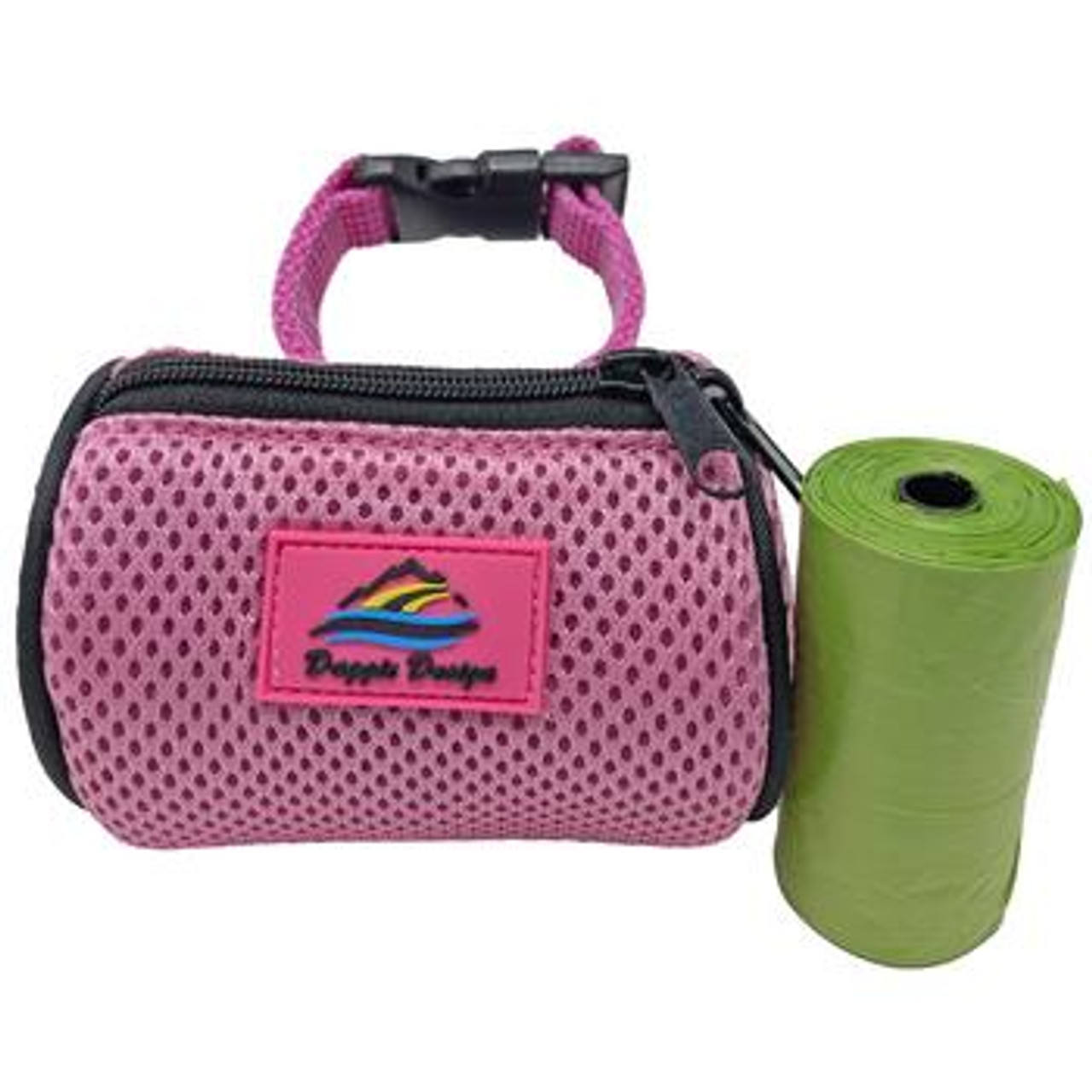 NEW Corgi Poop Bag Holder Pink 4.5x4.5 . 