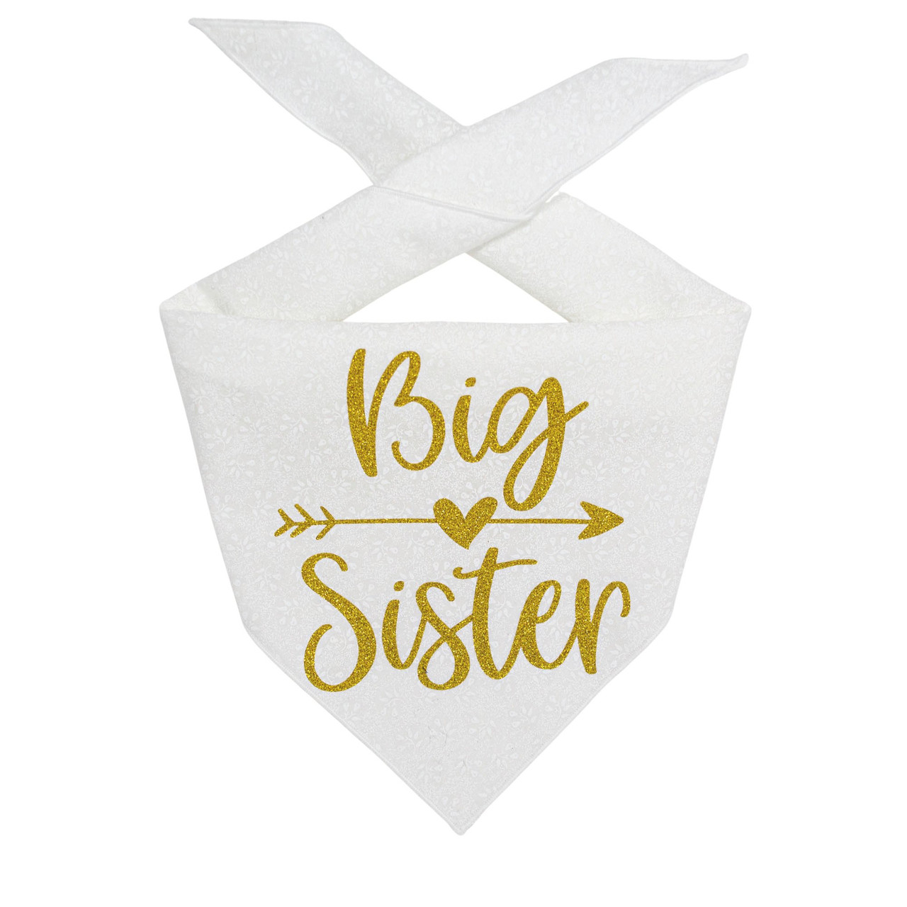 Dog Bandana Big Sister Rockstar Puppy Boutique