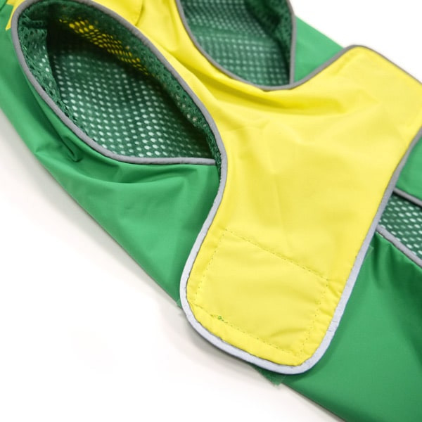 Dog Raincoat Frog Rockstar Puppy Boutique