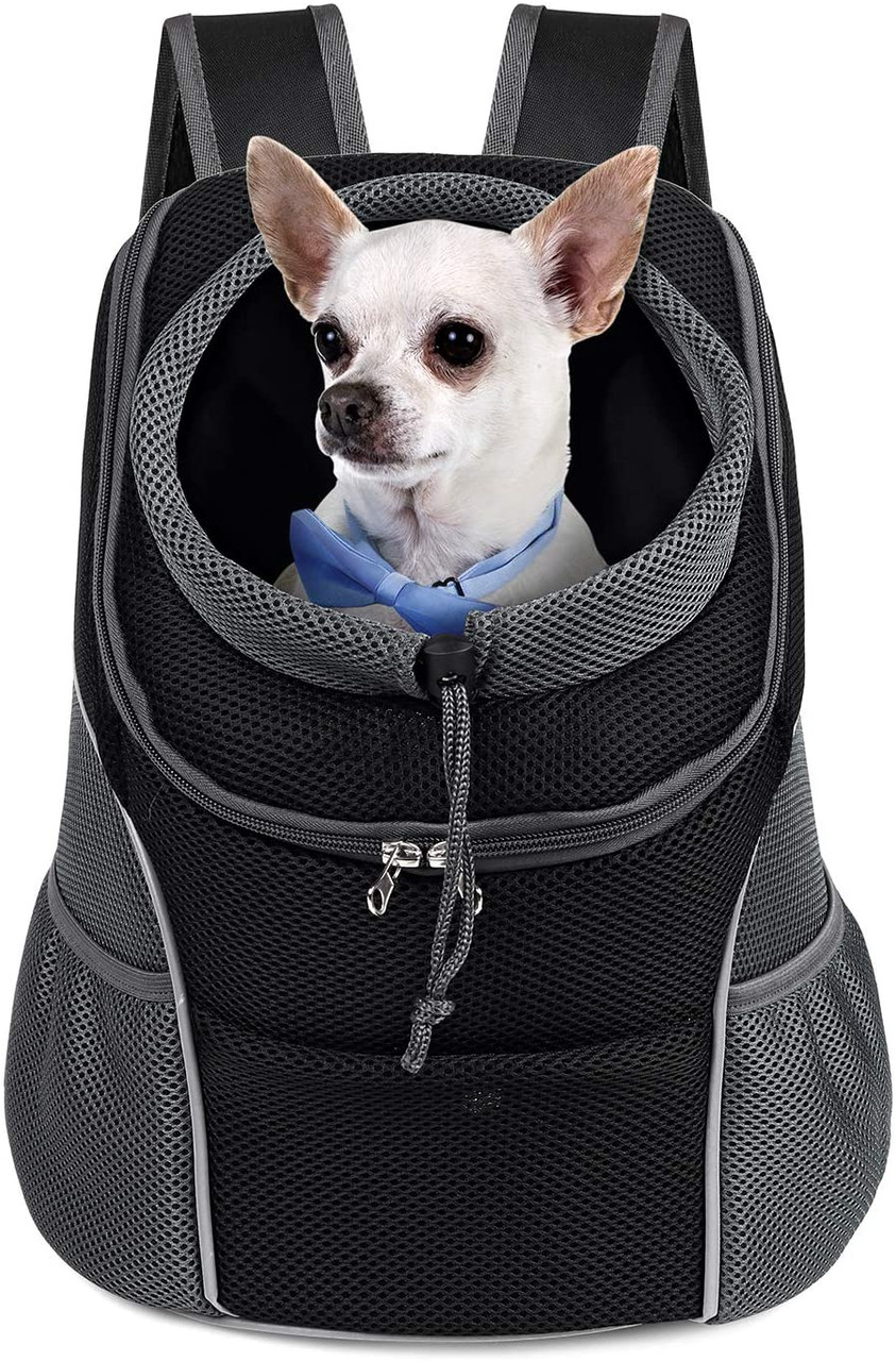 Buy Pets Empire Pet Dog Carrier Pouch Adjustable Front Chest Backpack legs  Out (Black) Online at Best Prices in India - JioMart.