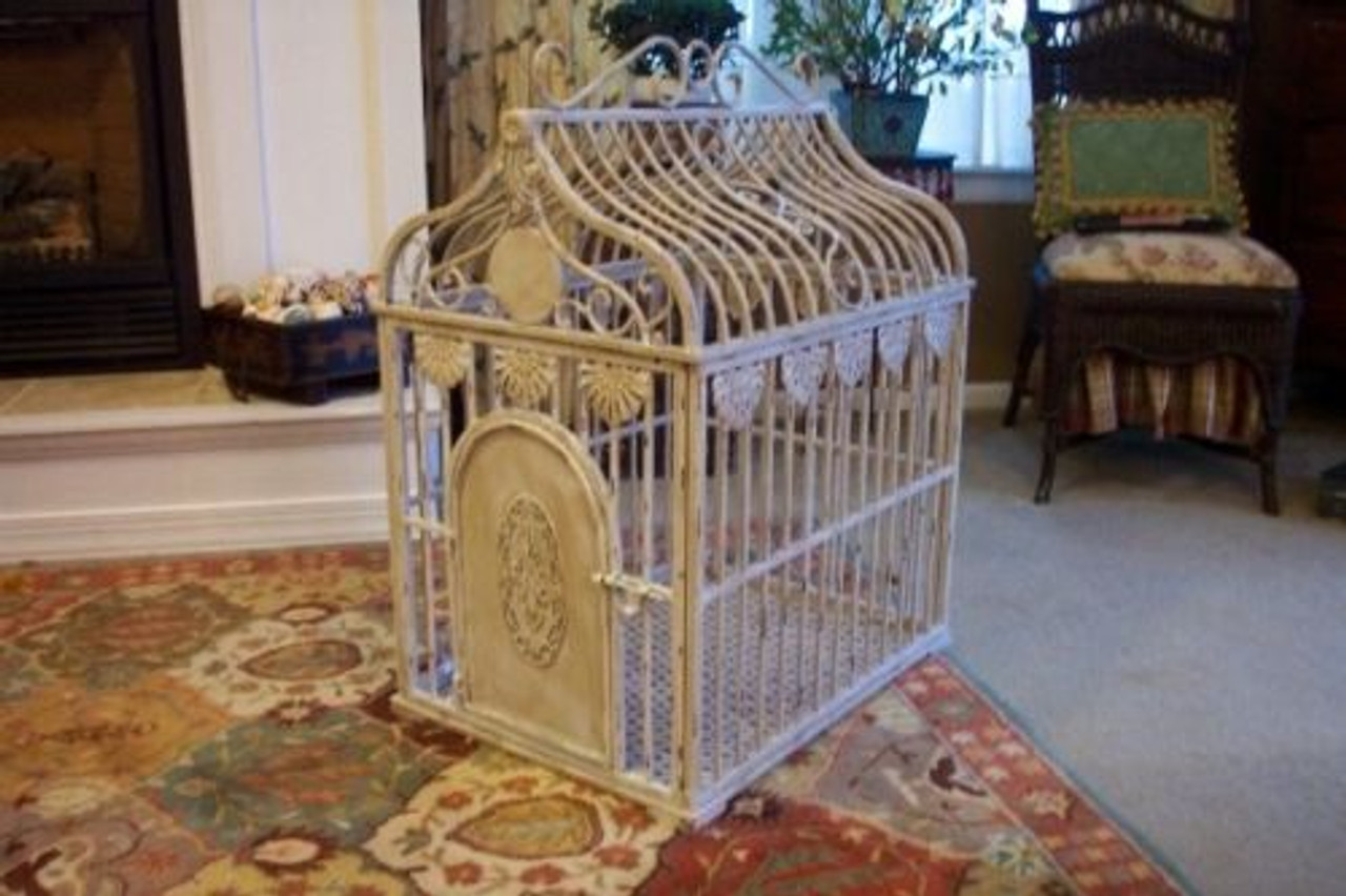 Wrought iron dog crate Clearance