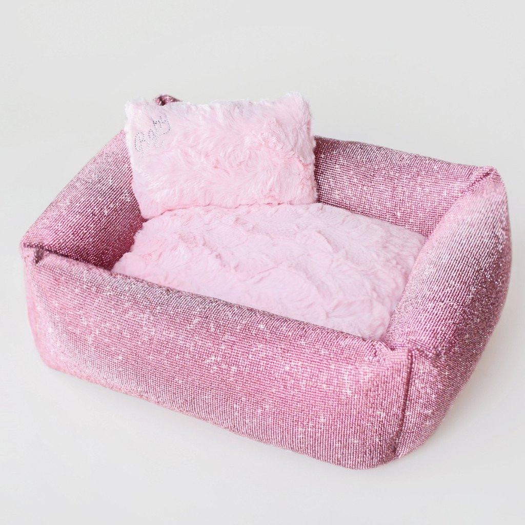 Dog Beds ʕ •ᴥ•ʔ Pink Shabby Chic Dog Bed ᶘ ͡°ᴥ͡°ᶅ