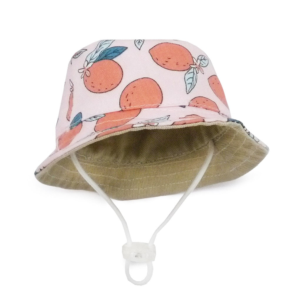 Dog Bucket Hat Lemon Pink Rockstar Puppy Boutique