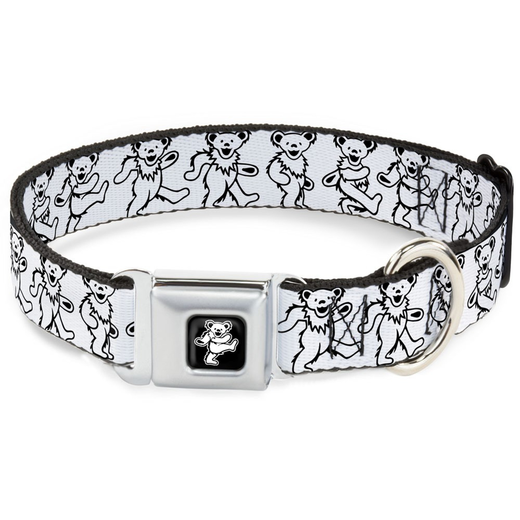 white dog collar