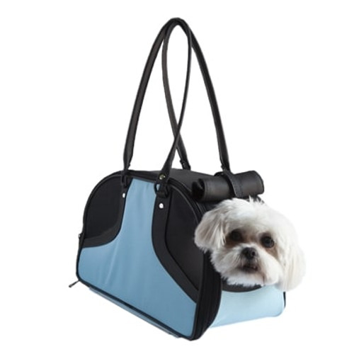 Luxury Purse Carrier Collection- Ultrasuede Nouveau Bow - Carriers -  Sling/Bag Style Carriers Posh Puppy Boutique