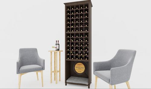 personalized wine rack dog bed