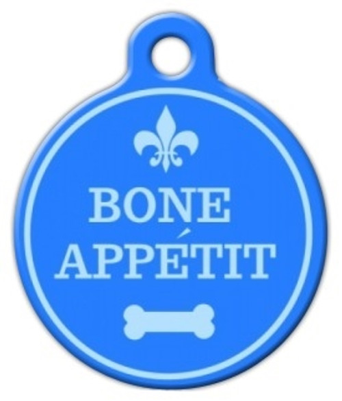 Bone Appetit Dog ID Tag