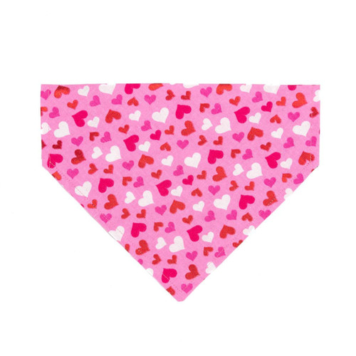 Dog Bandana - Valentines Day Pink Hearts Dog Bandana - Valentines Day Pink Hearts