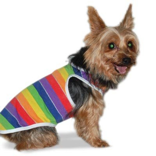 Dog Tank Top - Rainbow