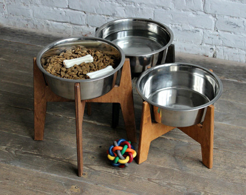 Elevated Dog Bowl - Dog Feeding Station