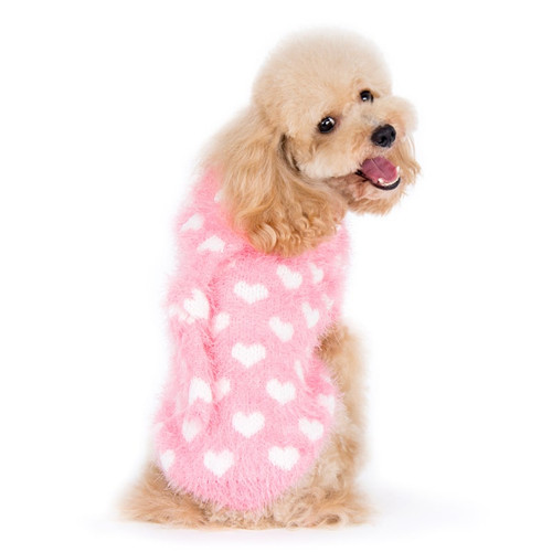Dog Sweater - PP Heart Hoodie