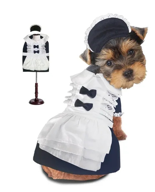 Dog Halloween Costume - French Maid Costume